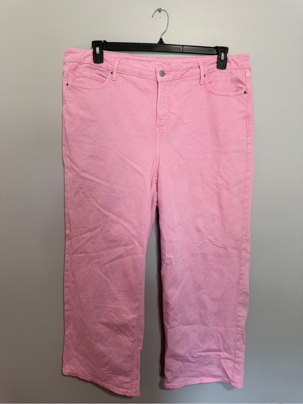 Old Navy Sky-Hi Wide Leg Jeans Size 20